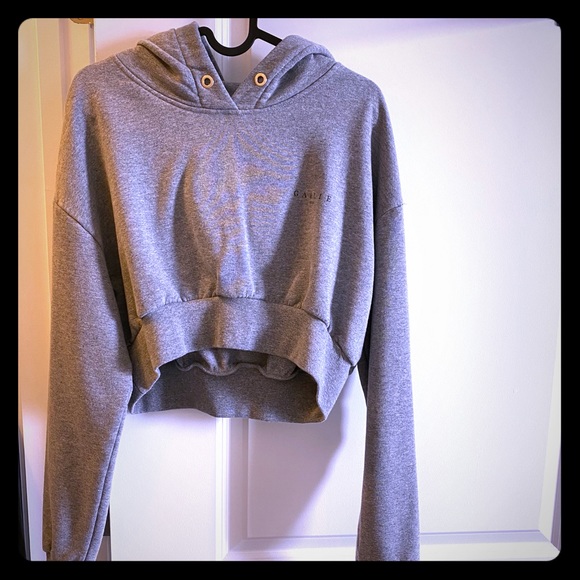 Gaelle Bonheur cropped hoodie - Picture 1 of 4